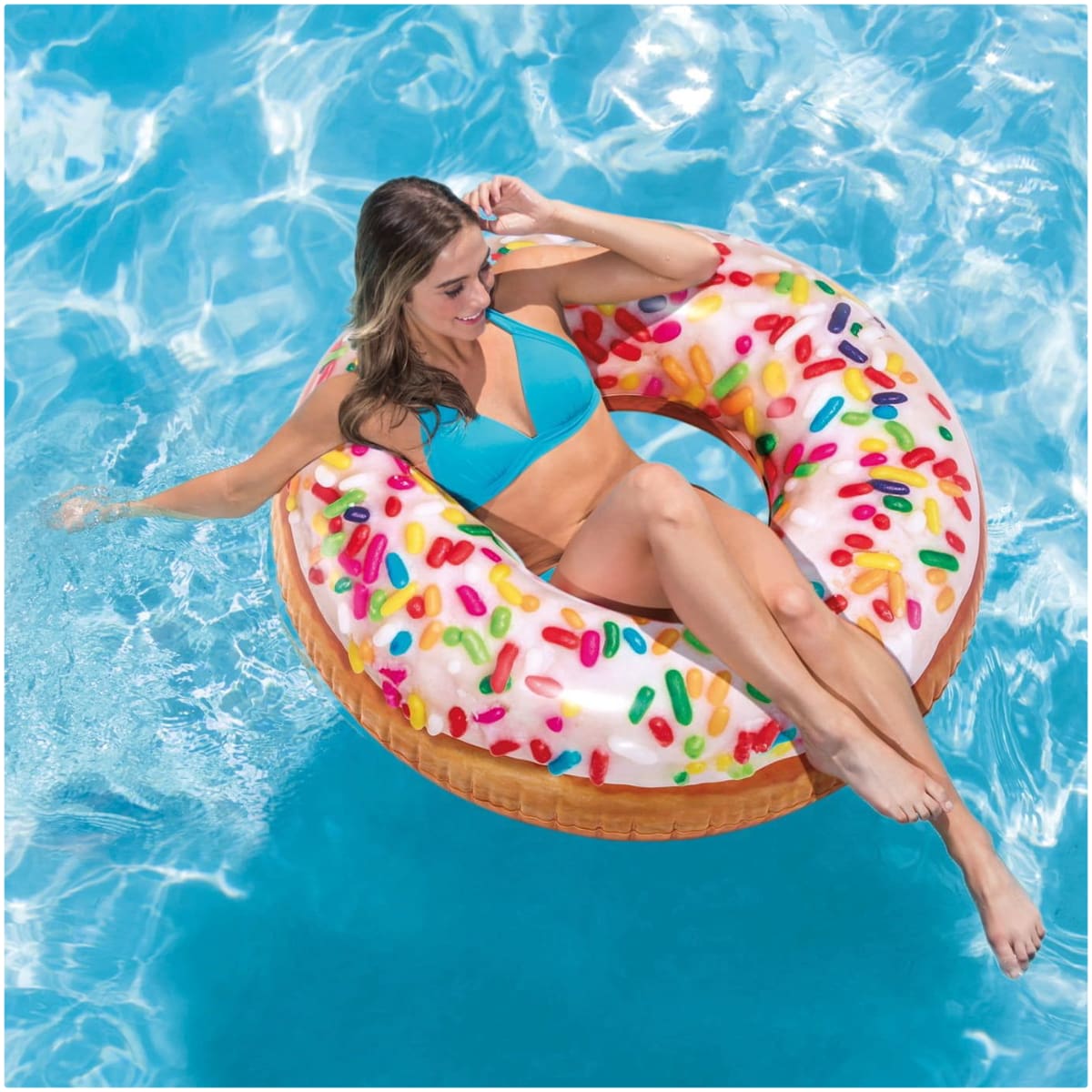 Flotador Inflable INTEX Realistic Sprinkle Donut 99 x 25cm