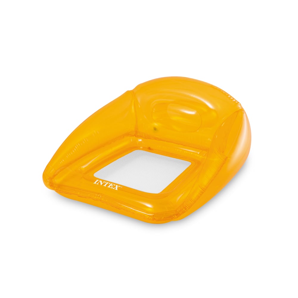 Flotador Sillón Inflable INTEX Transparent Lounges