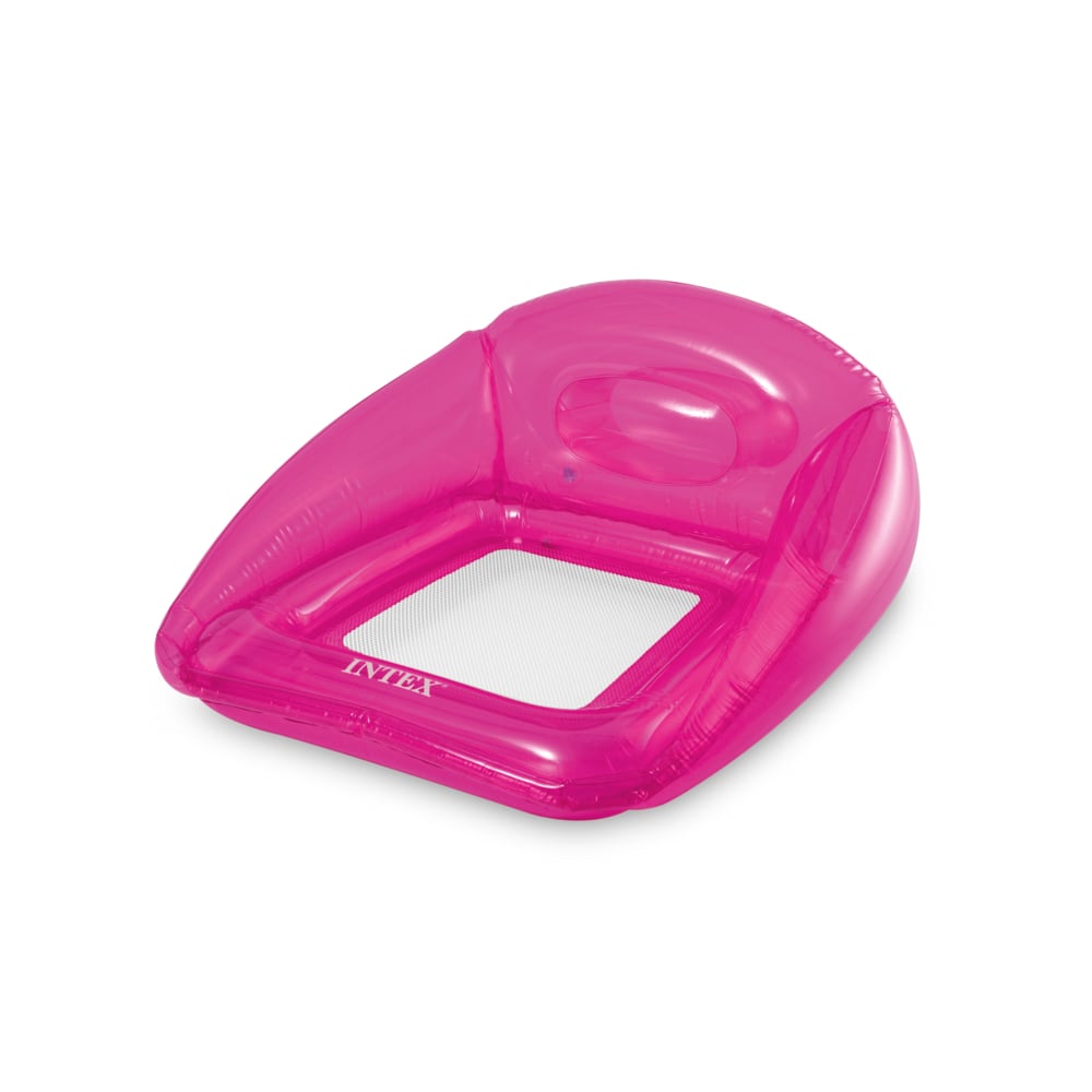 Flotador Sillón Inflable INTEX Transparent Lounges