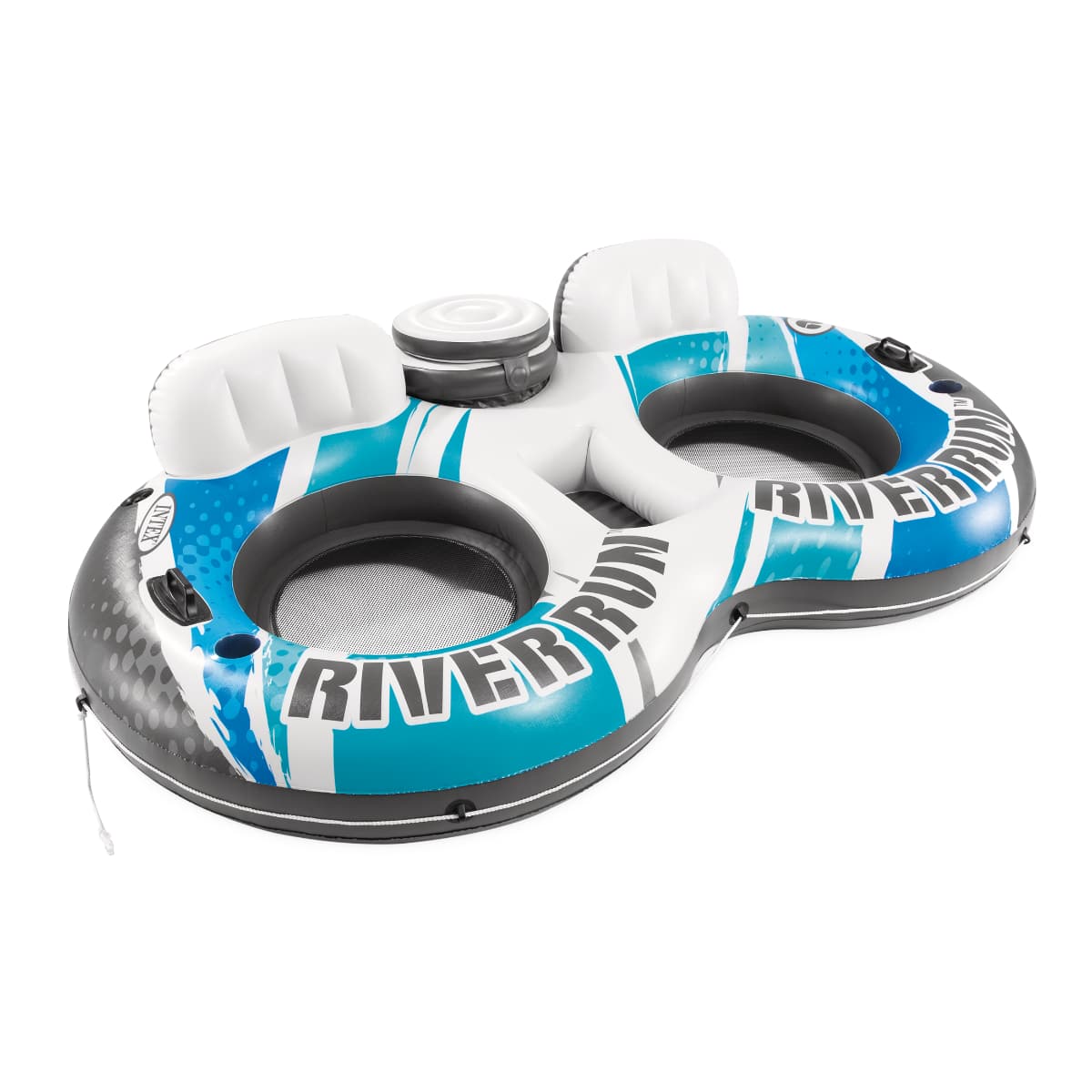 Sillón Inflable Doble con Cooler INTEX Skye River Run 2