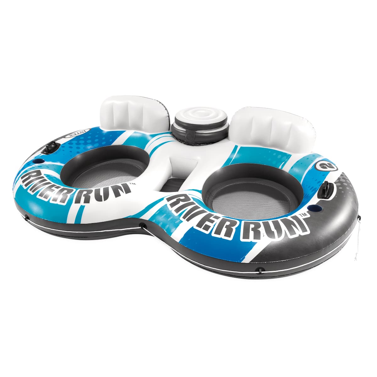 Sillón Inflable Doble con Cooler INTEX Skye River Run 2