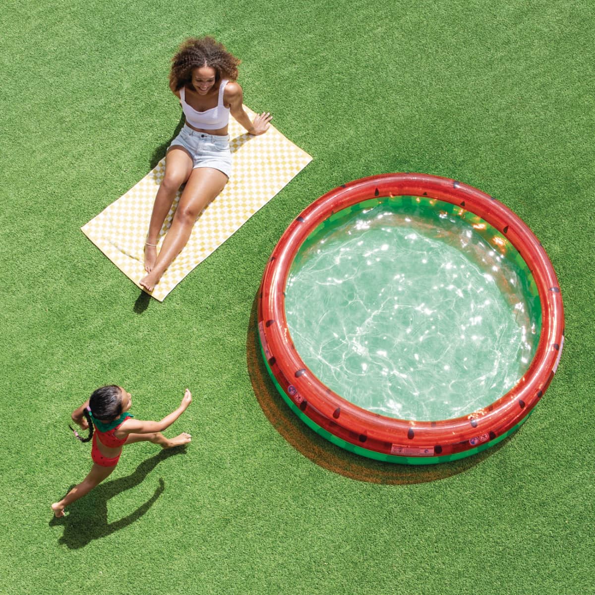 Piscina Inflable Infantil INTEX Watermelon 168x38 cm