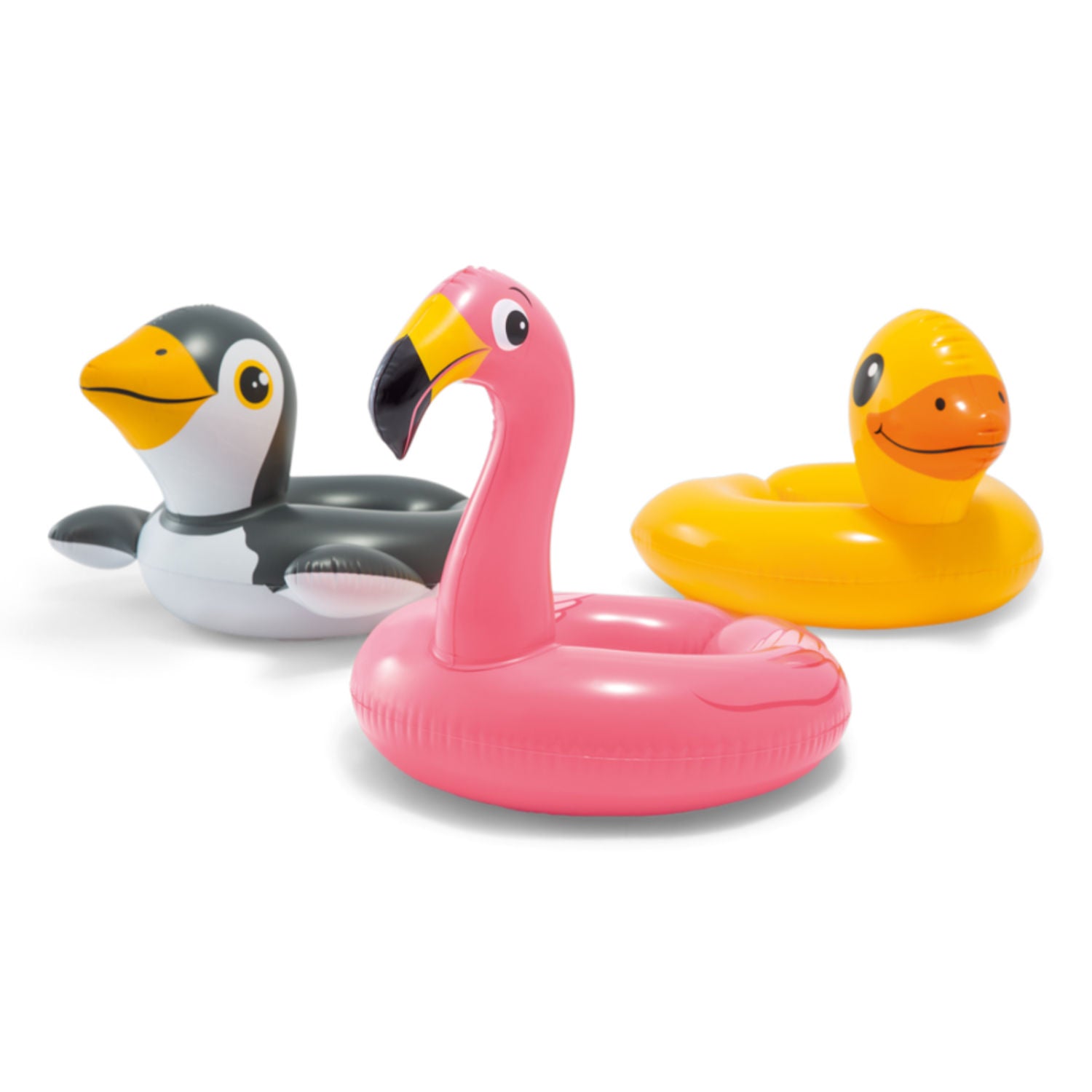 Flotador Inflable Anillo INTEX Animal Split Rings, Diseños Surtidos