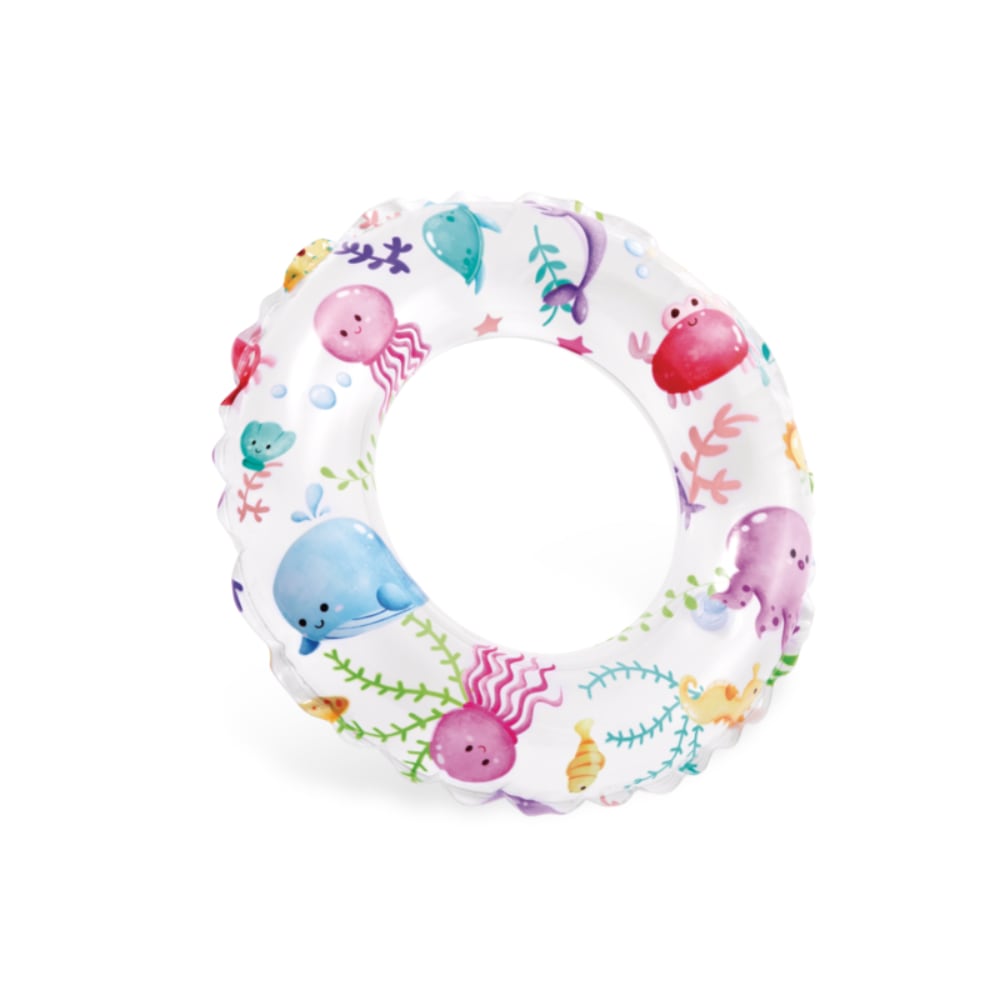 Flotador Inflable Infantil INTEX Lively Print 61 cm