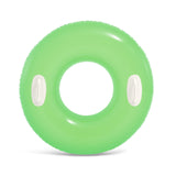Flotador Inflable Anillo con Asas INTEX Colores Neón, 76cm