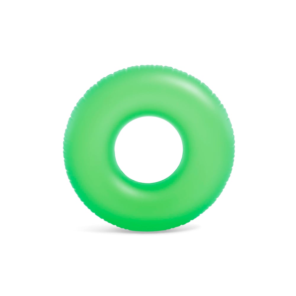 Flotador Anillo Inflable INTEX Neón 91 cm
