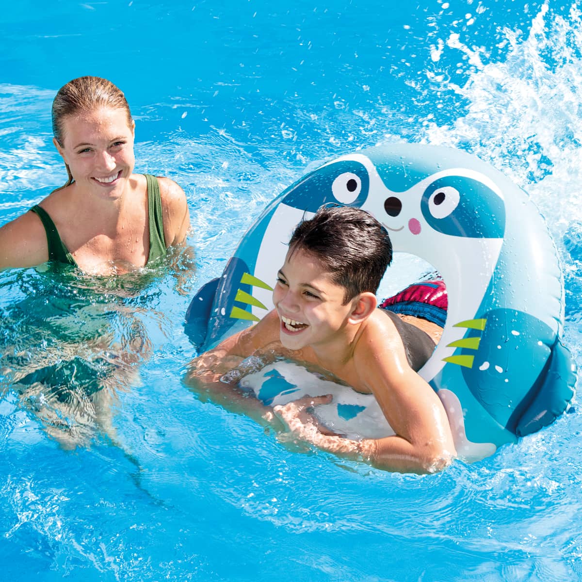 Flotador Inflable Anillo INTEX Cute Animal 76 cm