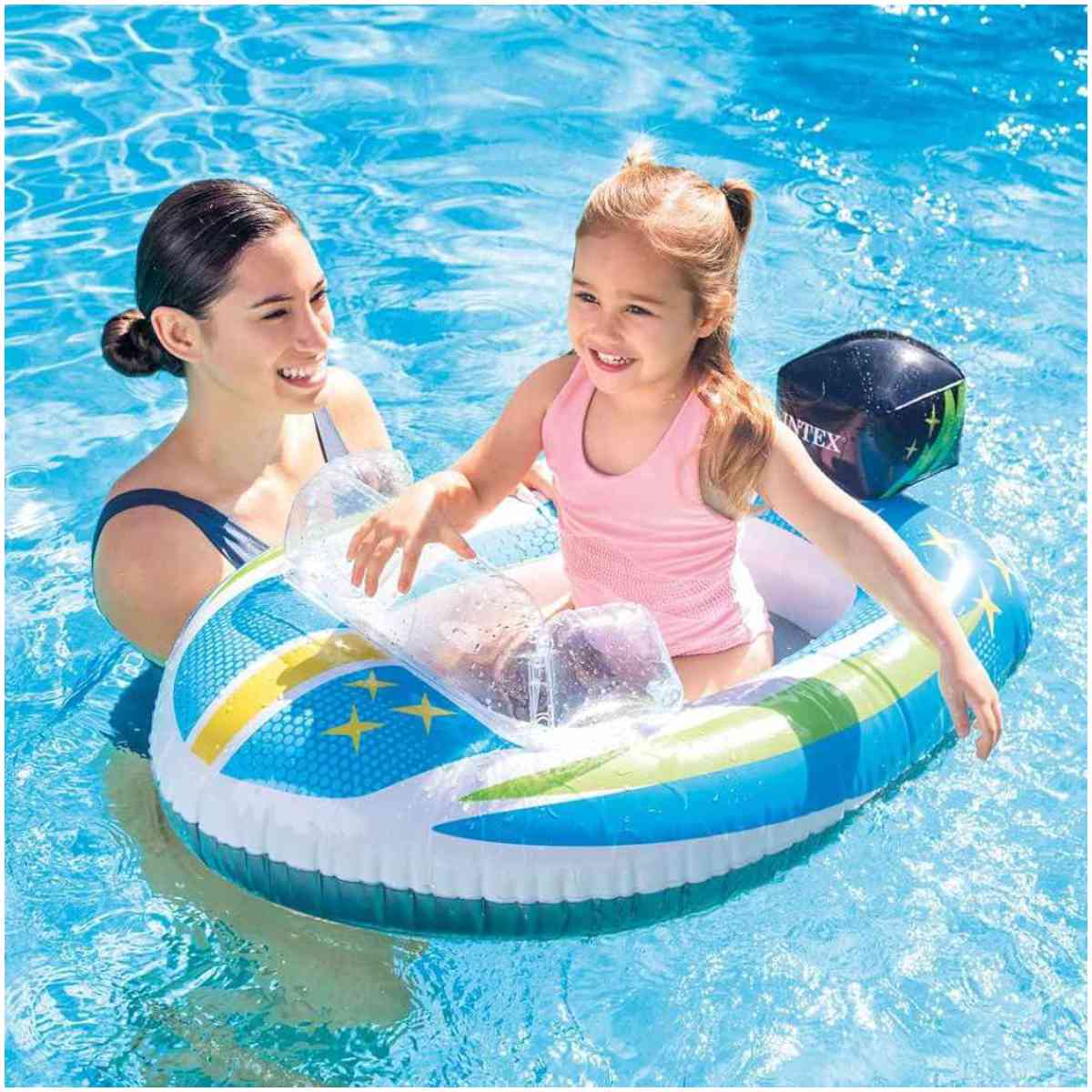 Mini Bote Inflable para Niños INTEX Diseños Surtidos