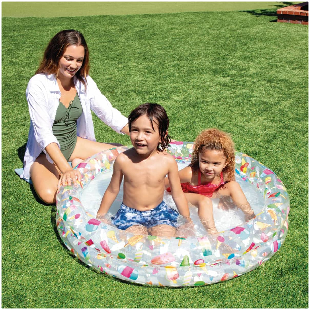 Piscina Inflable Infantil INTEX Ice Pop 122 x 25 cm