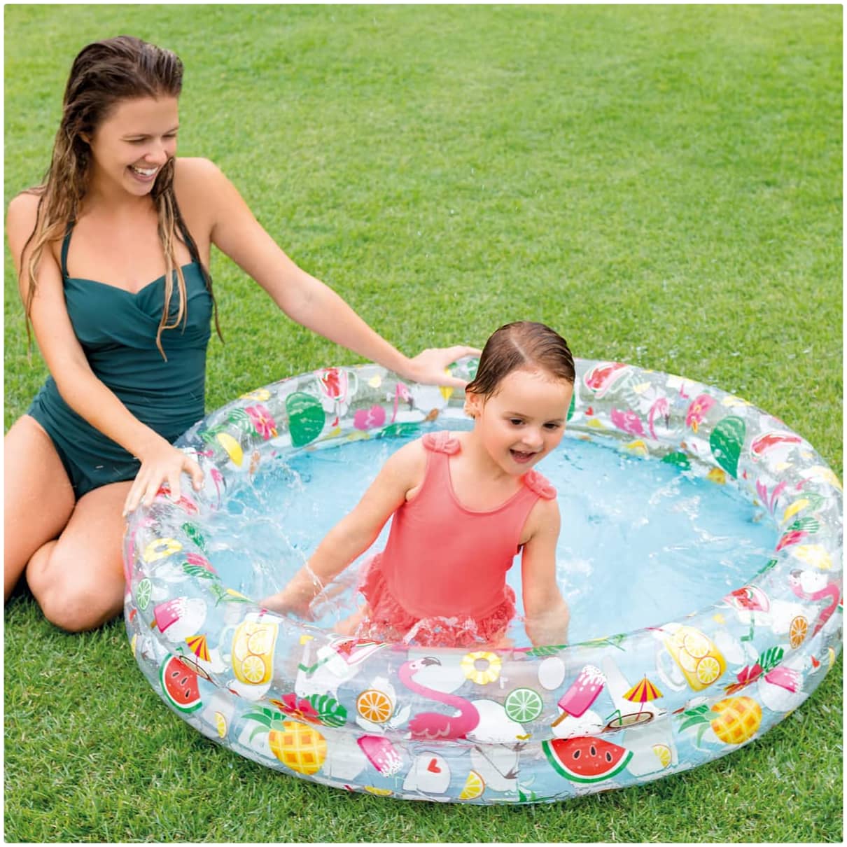 Piscina Inflable Infantil INTEX Ice Pop 122 x 25 cm