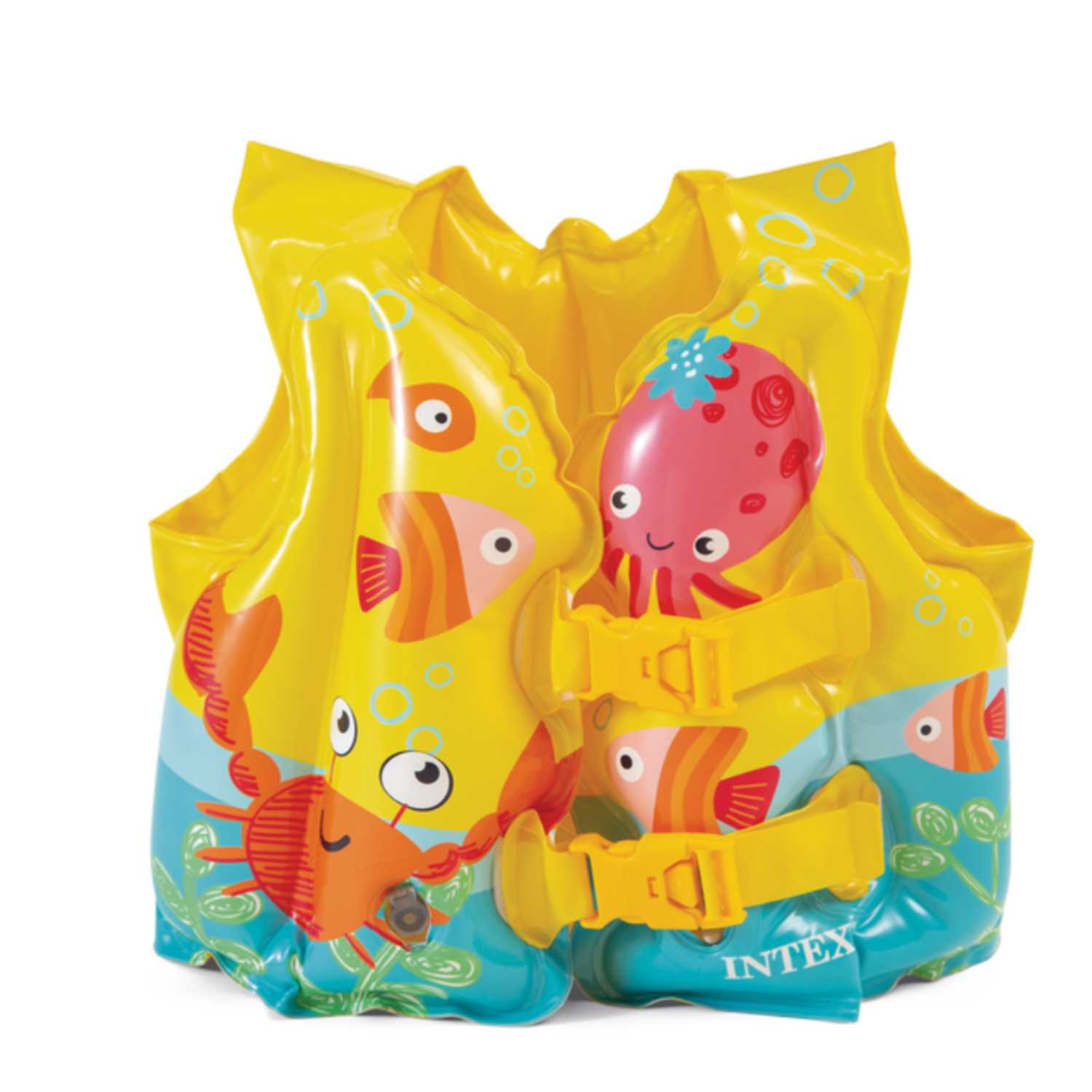 Chaleco Natación Inflable para Niños Intex Tropical Buddies