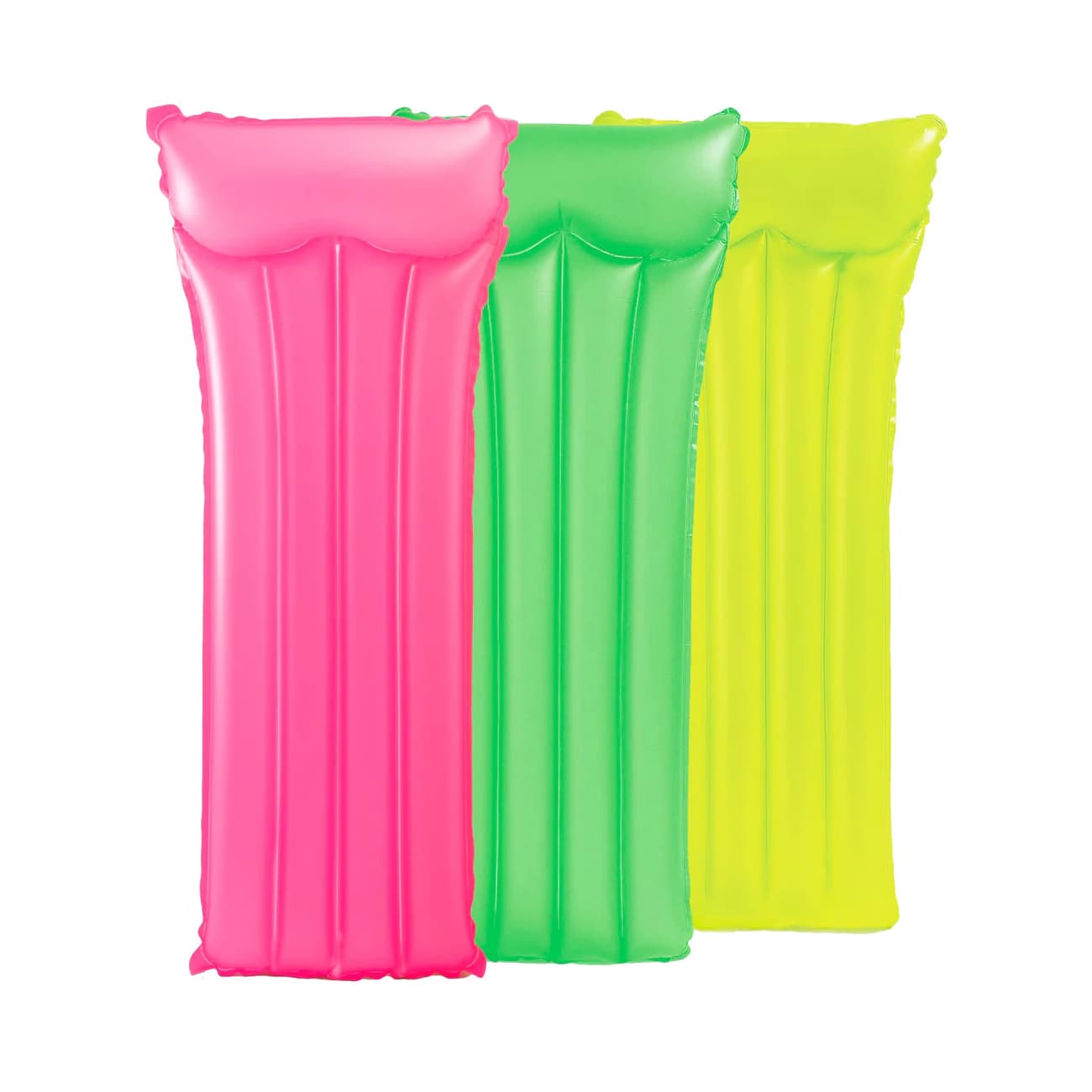 Colchoneta Inflable INTEX Neon Frost 183 x 76 cm, 3 Colores