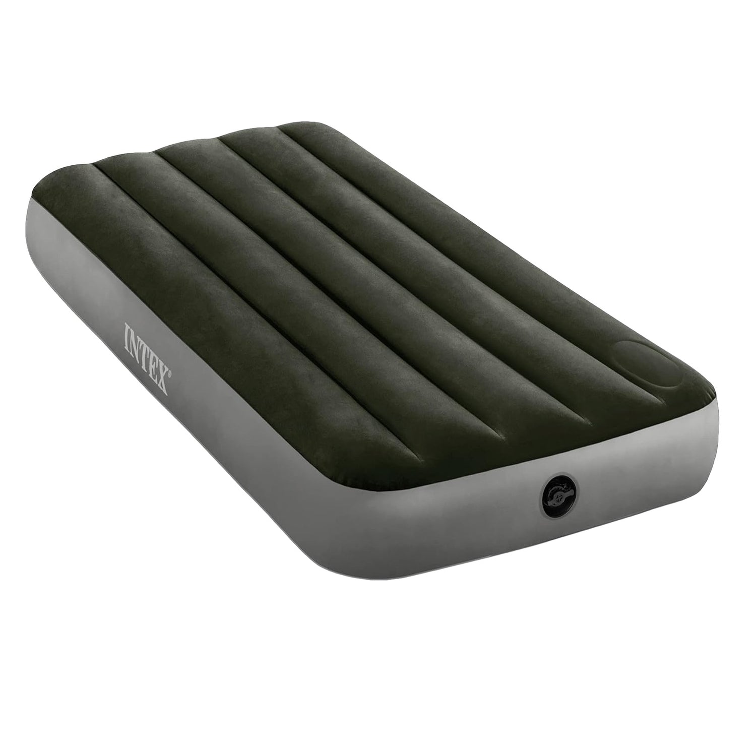 Colchón Inflable con Inflador de Pie INTEX 1,5 Plazas Downy 99x191x25 cm