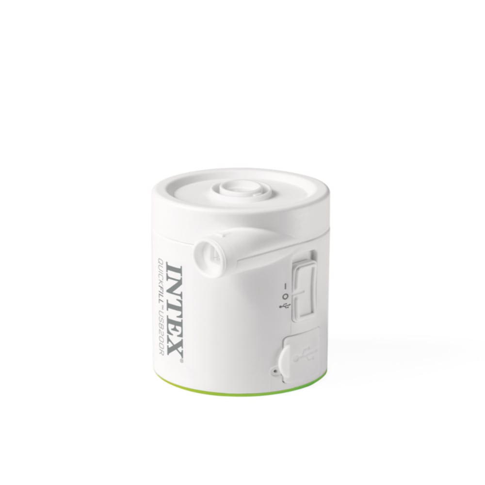 Inflador Eléctrico Recargable INTEX USB QuickFill 200R 200 Lts/Min