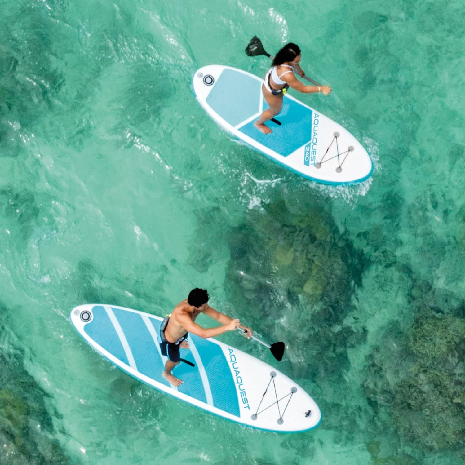 INTEX サップ　240 SUP Stand Up Paddle Inflable INTEX Aqua Quest 240 Youth – Summer Fun