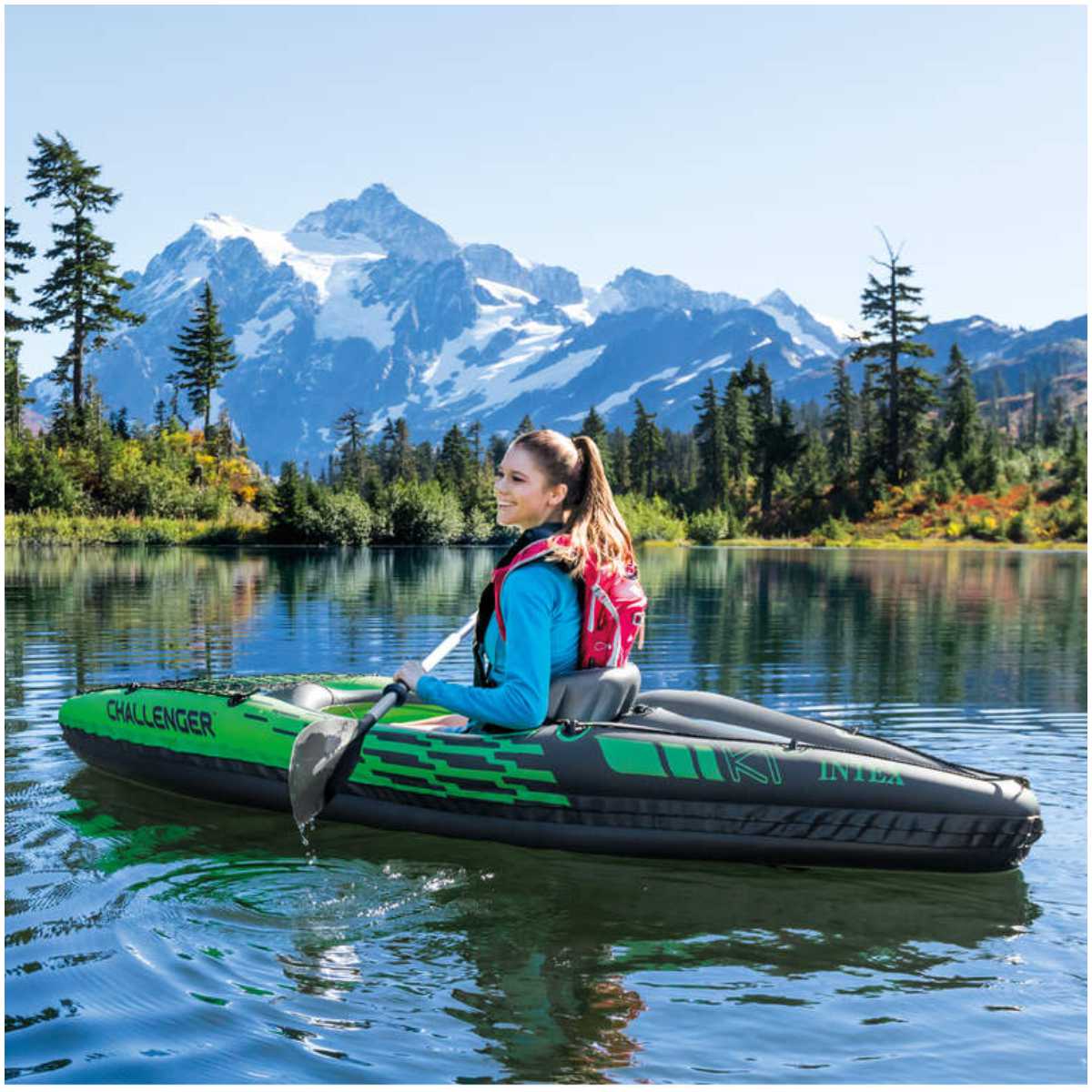 Kayak Inflable INTEX Challenger K1 para 1 Persona