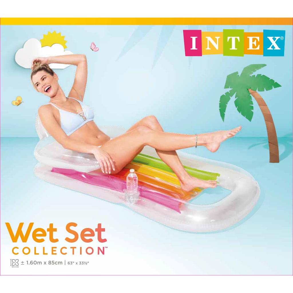 Colchoneta Sillón Inflable INTEX King Kool Lounges