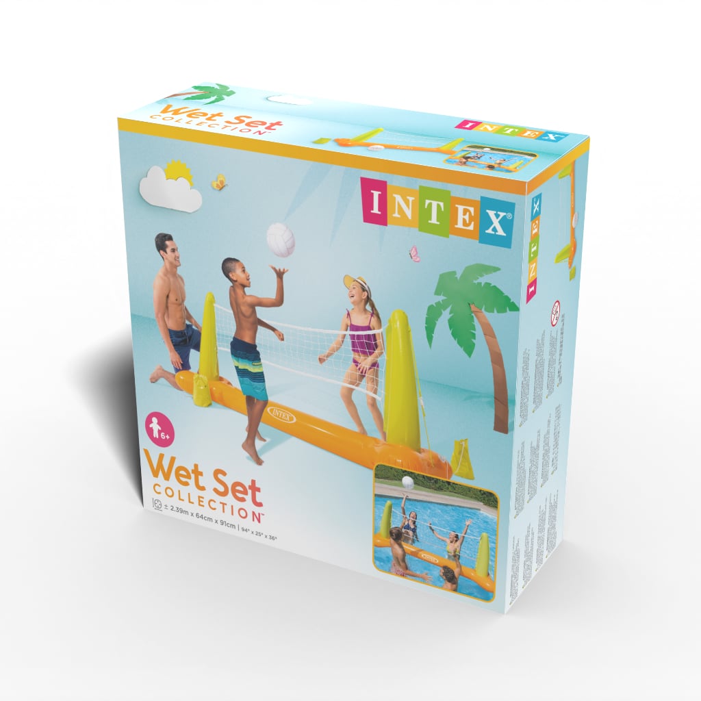 Juego inflable Volley para Piscina INTEX