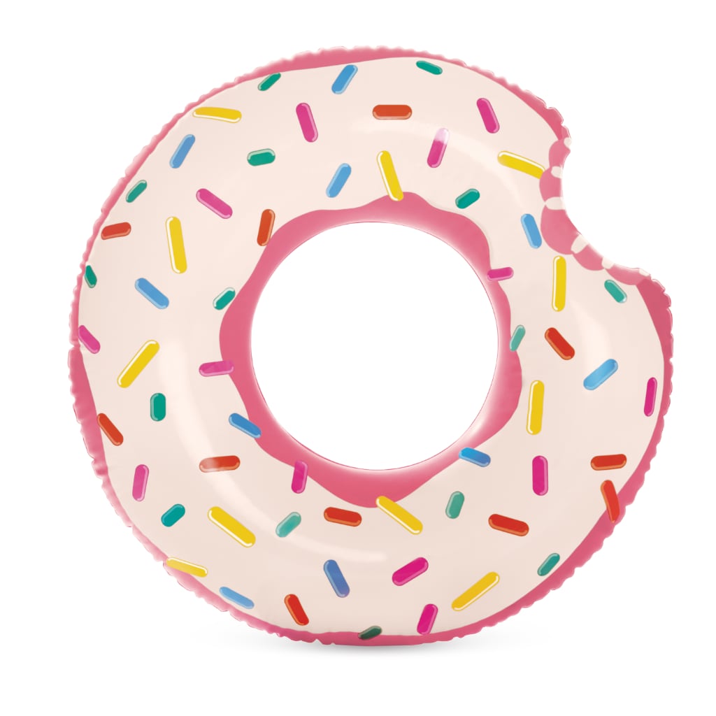 Flotador INTEX Rainbow Donut Tube  94x23 cm