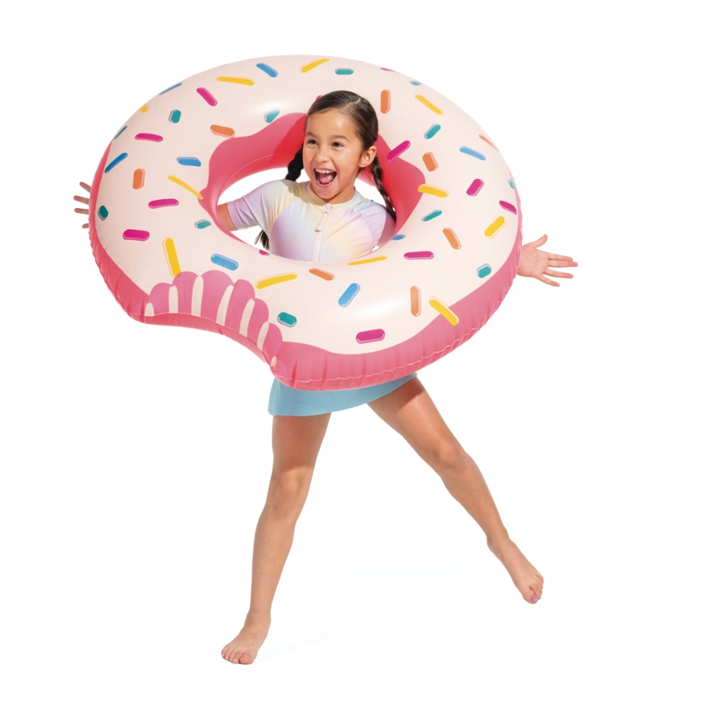 Flotador INTEX Rainbow Donut Tube  94x23 cm
