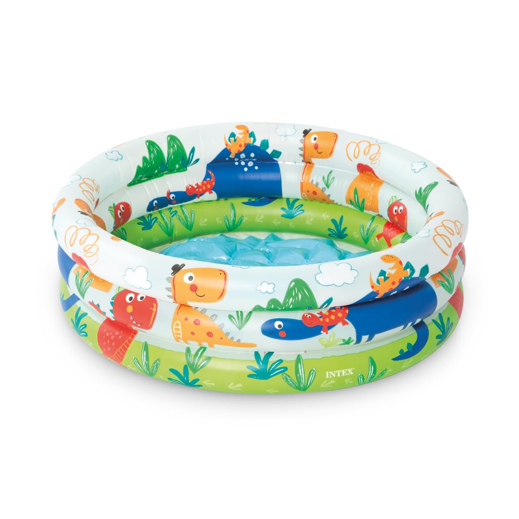 Piscina Inflable para Bebés Circular Dinosaurios INTEX 61 x 22 cm