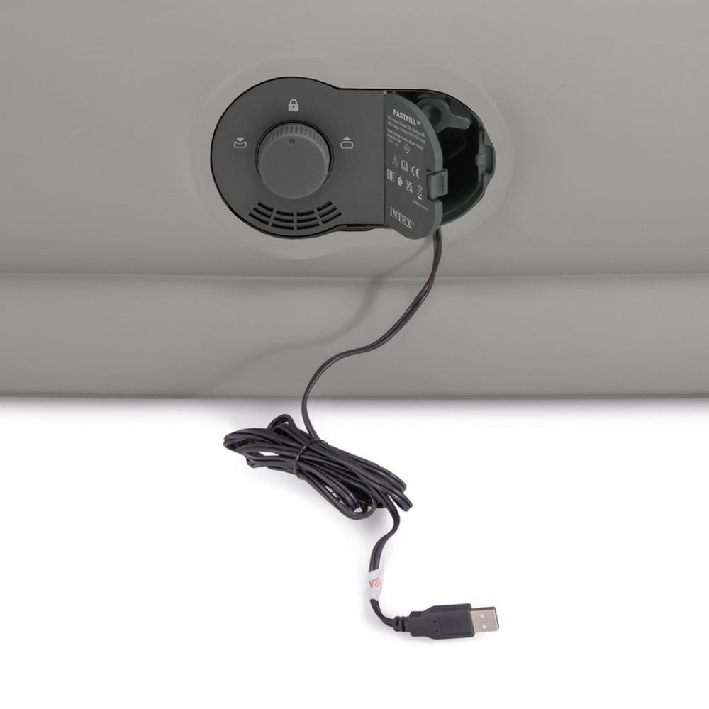 Colchón Inflable Eléctrico USB INTEX 2 Plazas 152x203x30 Cm Prestige Mid-Rise