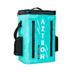 Mochila cooler térmica Aztron 38 litros color turquesa