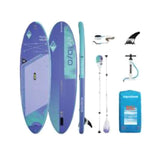 Stand up paddle inflable Aquatone Wave 10'0" con remo, bombín, leash y mochila