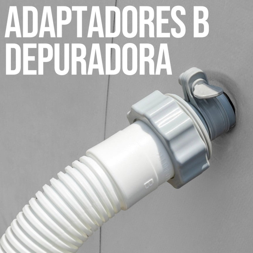 Pack Adaptadores B de 38 mm A 32 mm INTEX