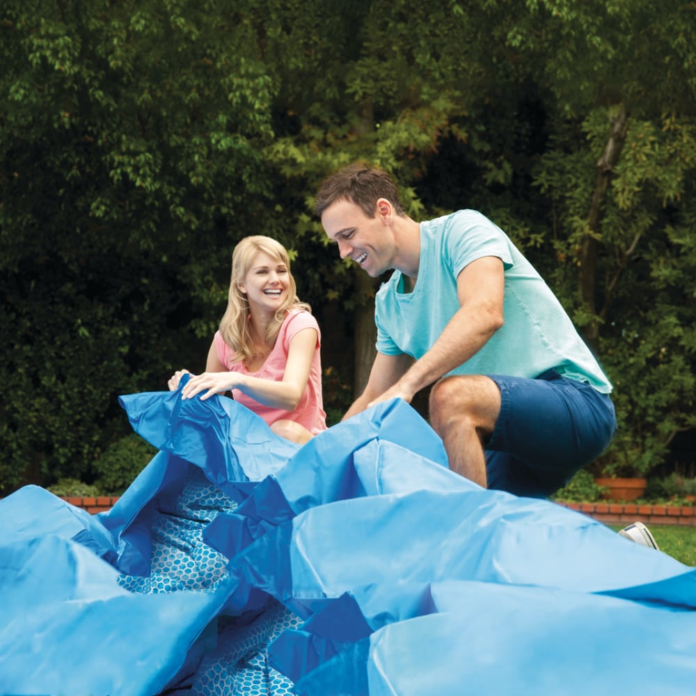 Piscina Inflable INTEX Easy Set 457 x 107 cm, 12.430L, con Bomba de Filtro