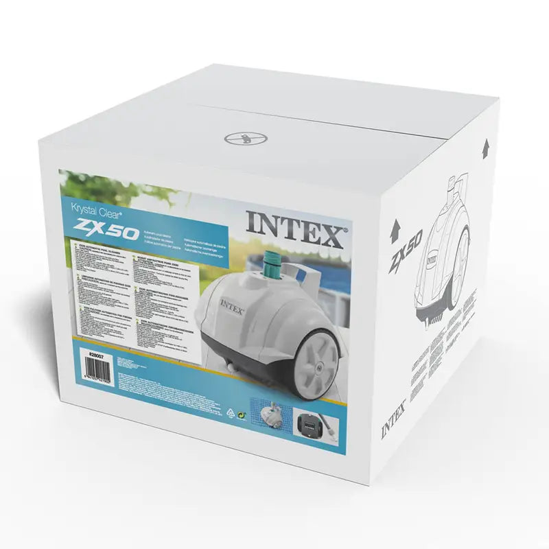 Robot Limpiafondos Automático para Piscina Estructural INTEX ZX50