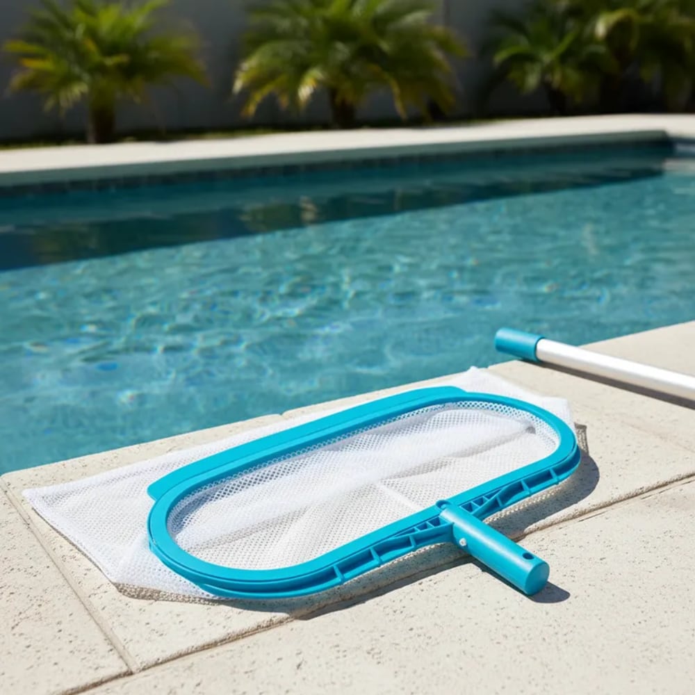 Red Recoge Hojas con Bolsa INTEX para Mango Telescópico