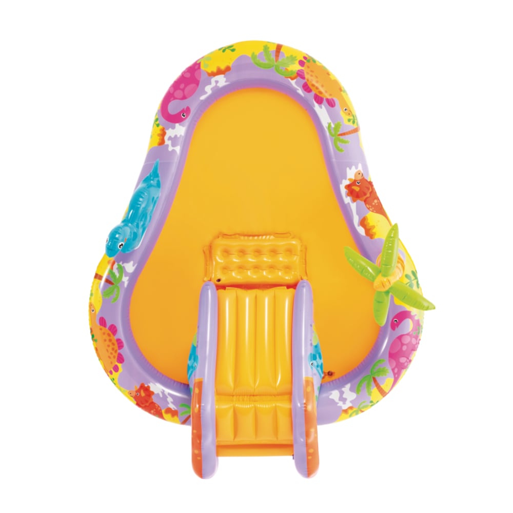 Piscina Centro de Juegos Acuático Inflable INTEX Dino Park con Tobogán