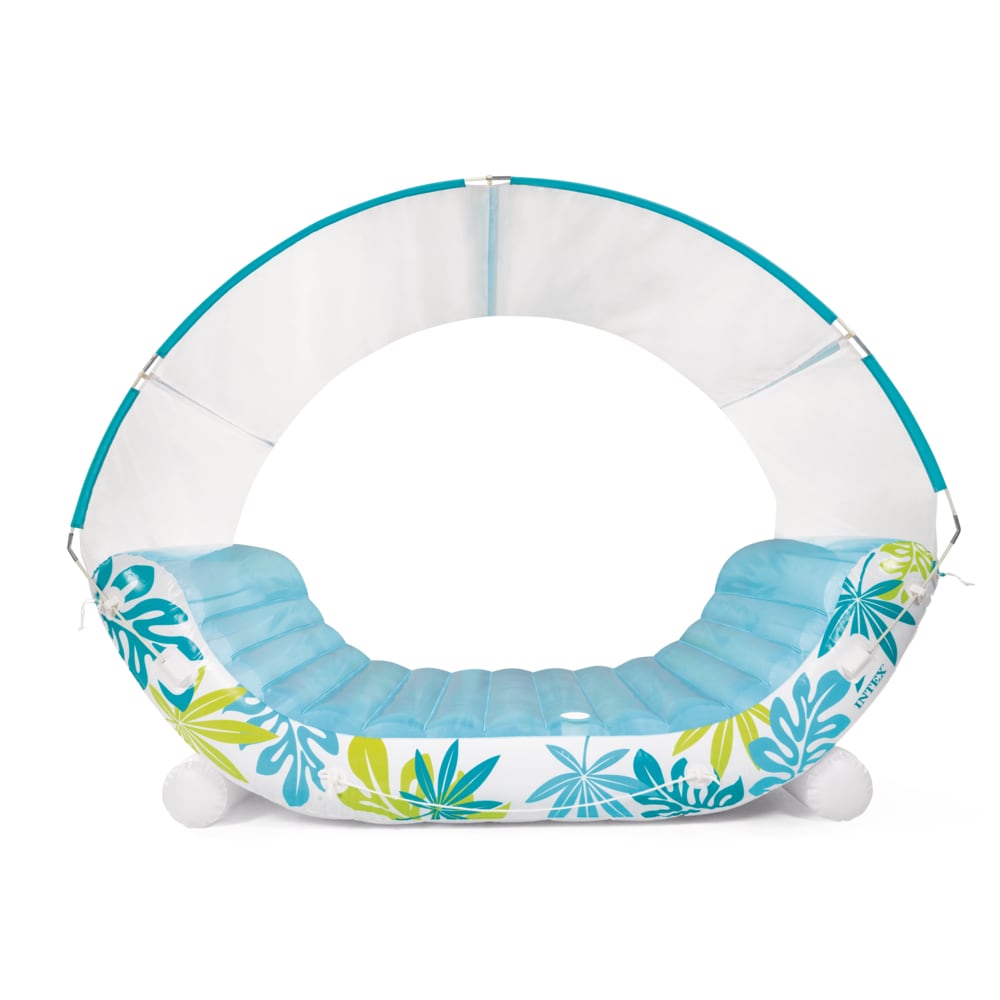 Colchoneta Inflable INTEX Tropical Canopy Lounge con Toldo