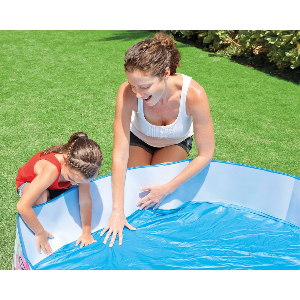 Piscina Infantil Rigida Intex Ocean Play Snapset, Diseńos Surtidos, 183 x 38 cm, 958L