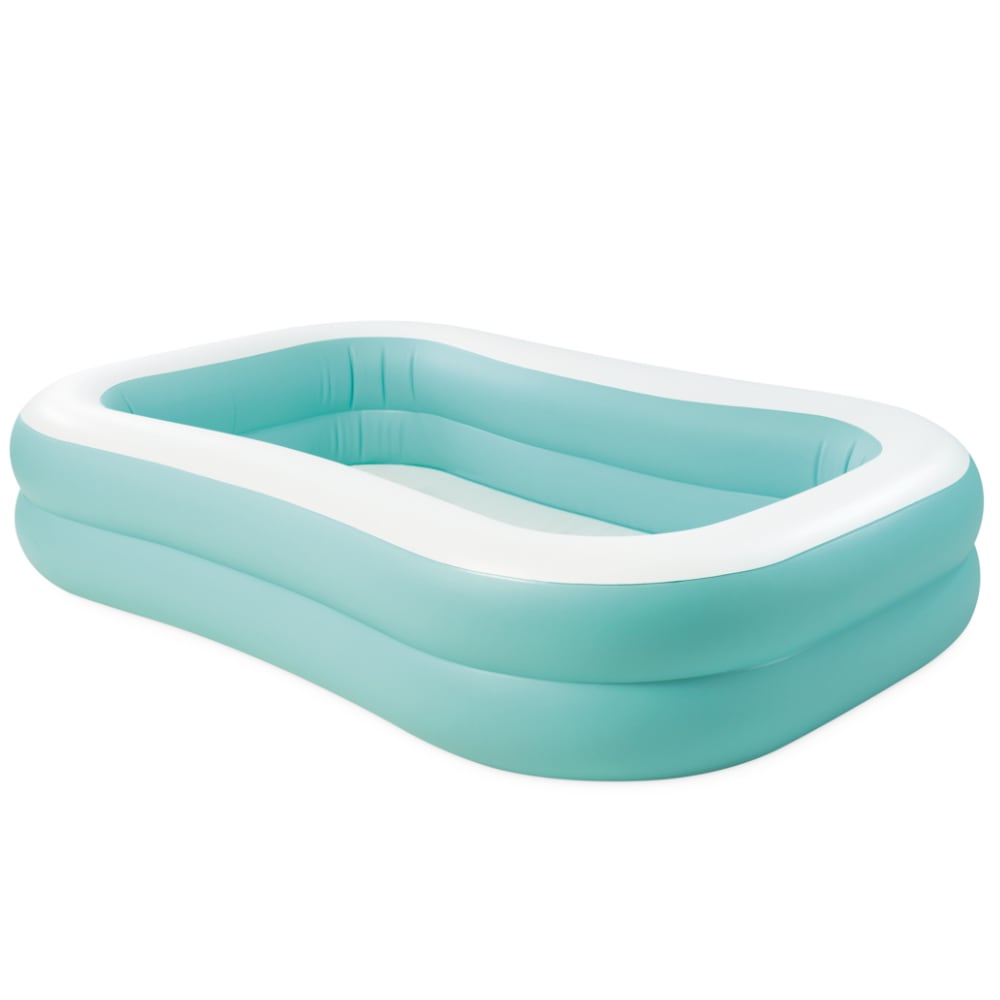 Piscina Inflable Rectangular Familiar INTEX Aqua Swim Center, 229 x 152 x 48, 770L