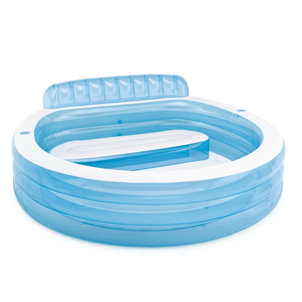 Piscina Inflable INTEX con Sillón 229 x218 x 79 cm, 640 L