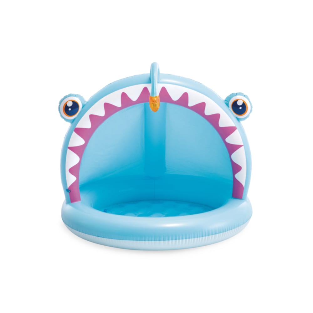 Piscina Infantil INTEX con Parasol Angler Fish Baby Pool  1 - 3 Años