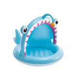 Piscina Infantil INTEX con Parasol Angler Fish Baby Pool  1 - 3 Años