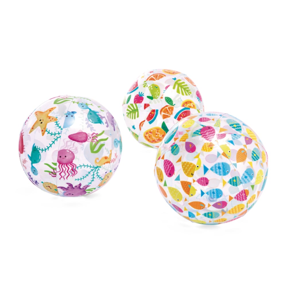 Pelota Inflable de Playa INTEX Lively Print 51 cm