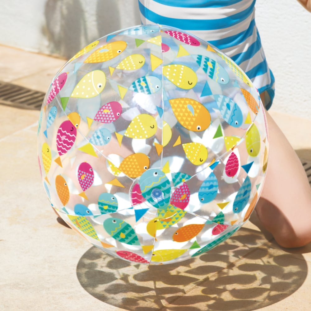Pelota Inflable de Playa INTEX Lively Print 51 cm
