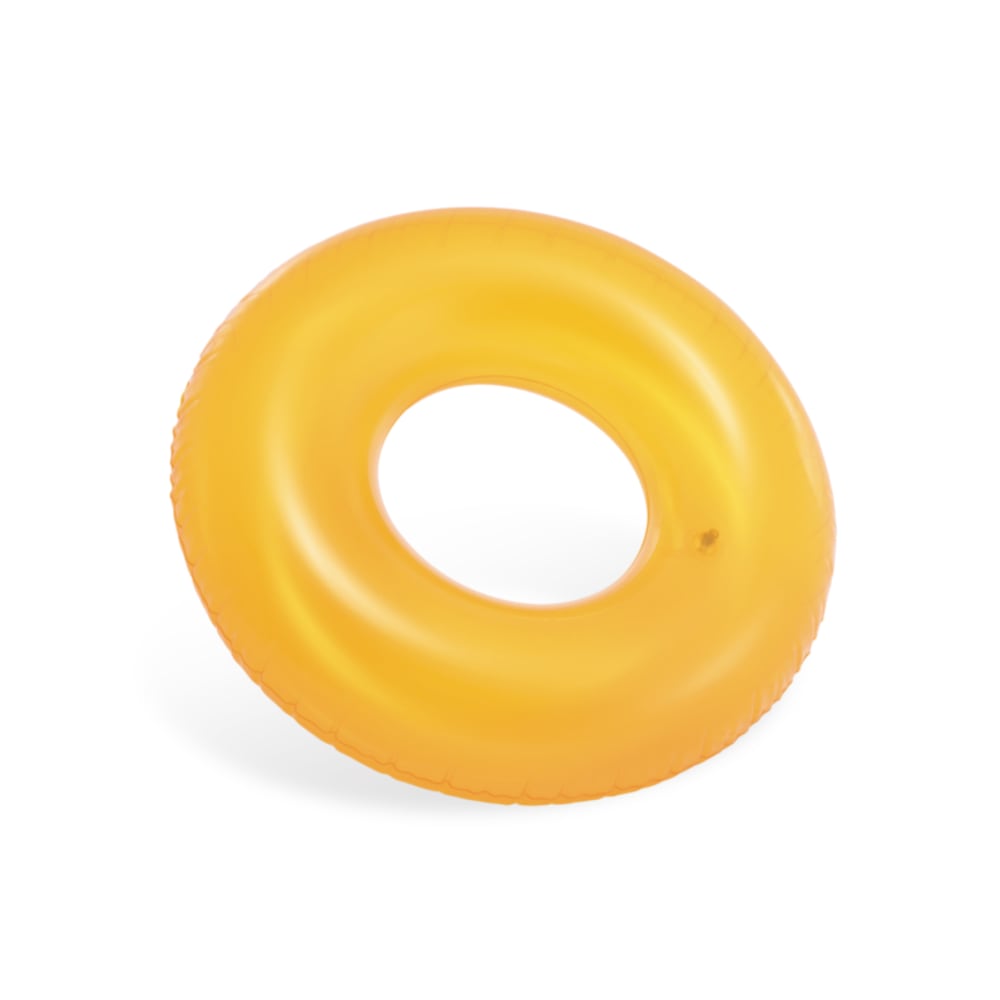 Flotador Anillo Inflable INTEX Transparente 76 cm, 330L