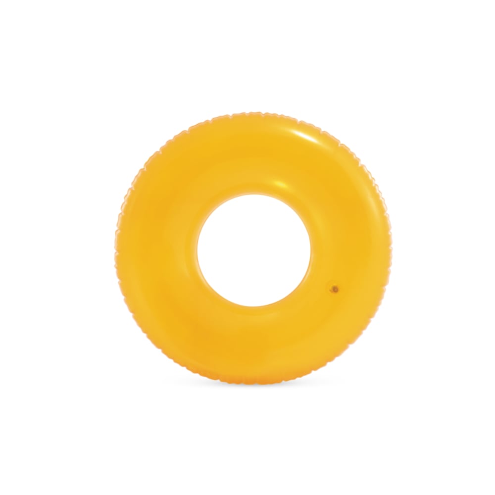 Flotador Anillo Inflable INTEX Transparente 76 cm, 330L