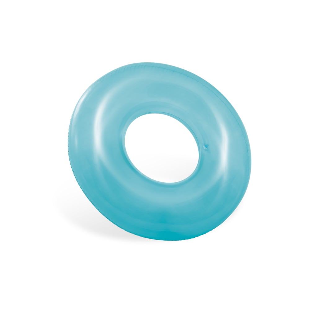 Flotador Anillo Inflable INTEX Transparente 76 cm, 330L