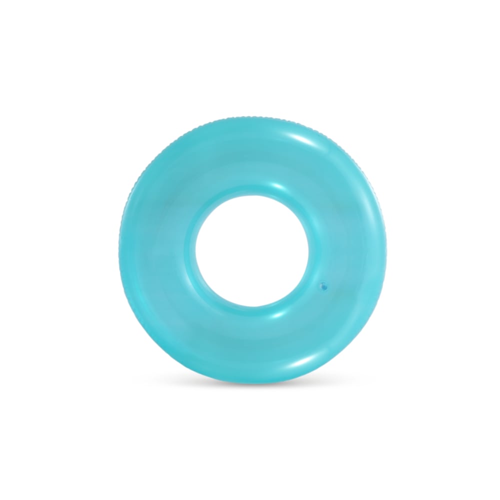 Flotador Anillo Inflable INTEX Transparente 76 cm, 330L