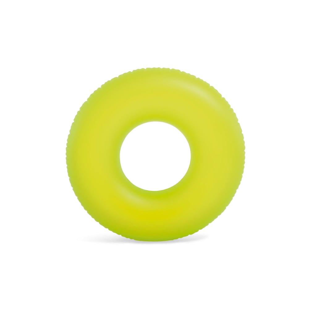 Flotador Anillo Inflable INTEX Neón 91 cm