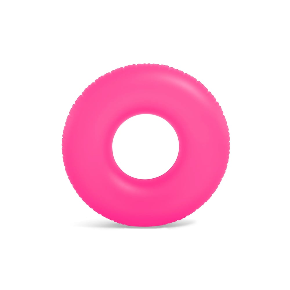 Flotador Anillo Inflable INTEX Neón 91 cm