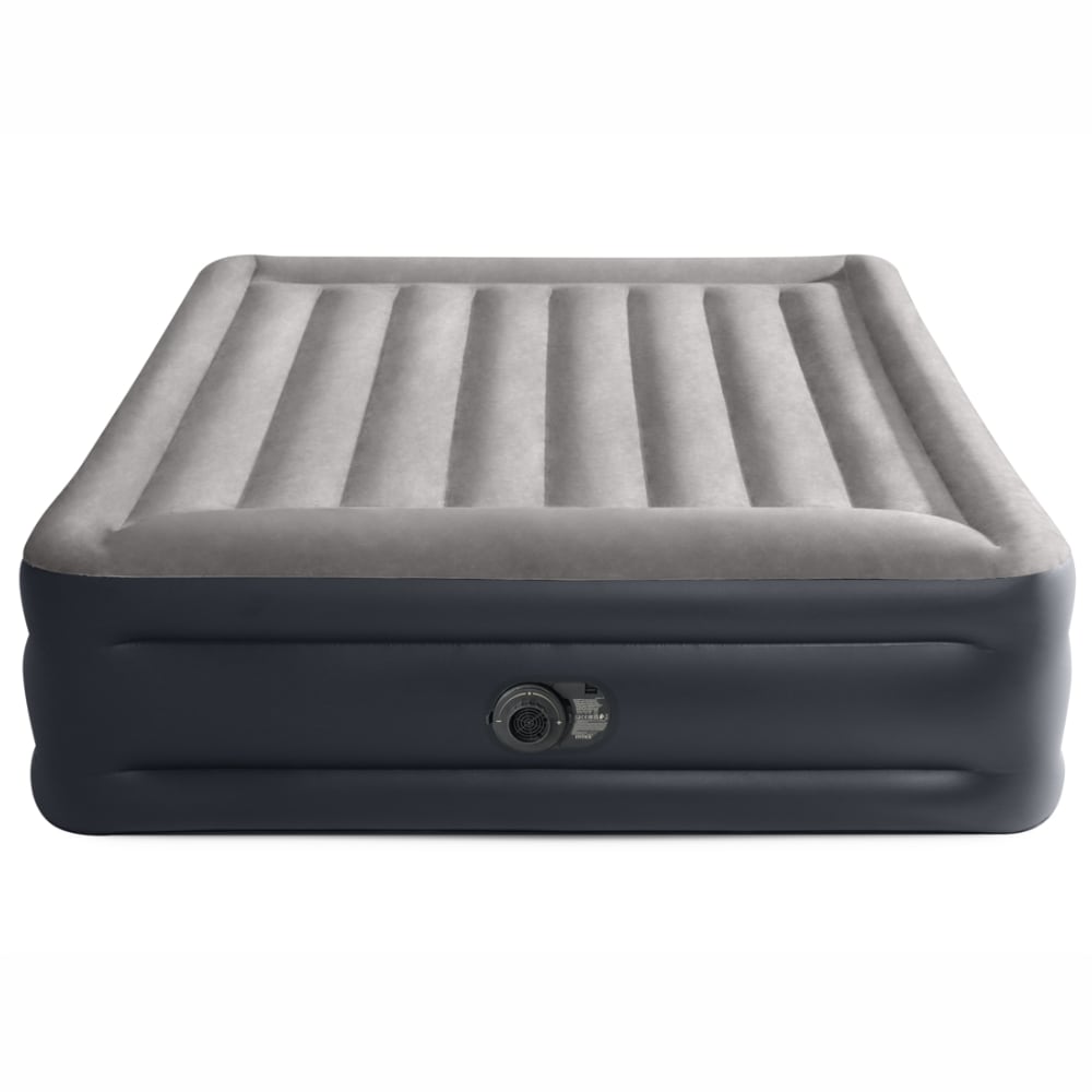 Colchón Inflable Eléctrico INTEX Fiber Tech 2 Plazas Dura-Beam 152x203x42