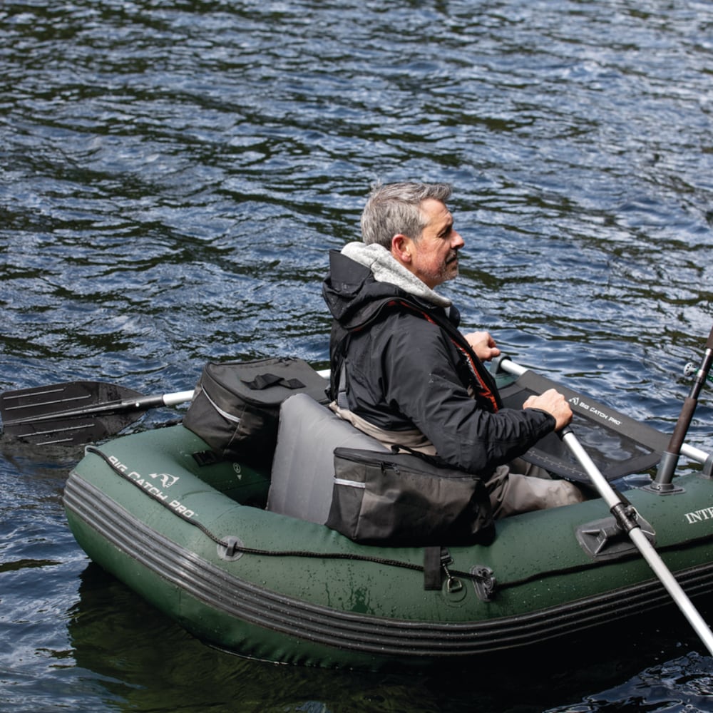 Pato de pesca Inflable Big Catch Pro INTEX con Remos e Inflador Incluidos