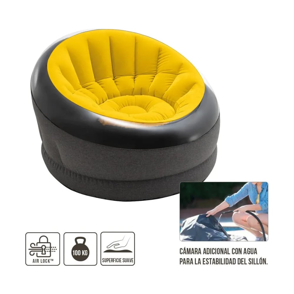 Sillon Inflable INTEX Empire